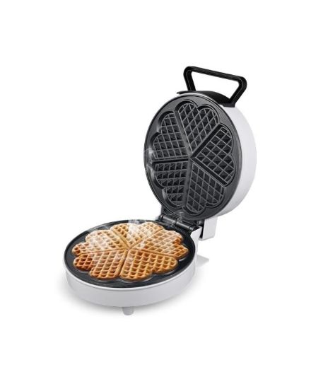 Obrázek Orava W-01 vaflovač, 1 200 W, nastavitelný termostat, tepelná pojistka, nepřilnavá povrchová úprava, bílý