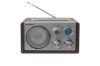 Obrázek Orava RR- 29 A rádio, 1 x 3, 5 W, AM / FM rádio, USB, AUX vstup, SD karta, hnědá / stříbrná