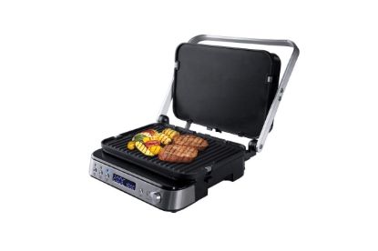 Obrázek Orava Grillchef- 3 elektrický kontaktní gril, 2000 W, LCD displej, časovač, digitální ovládání