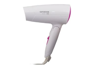 Obrázek Orava HD- 406 cestovní fén, 1200 W, sklopná rukojeť, 79 dB, bílá