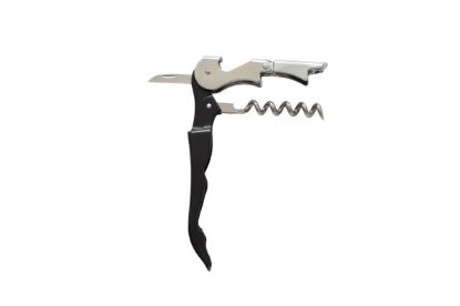 Obrázek Orava WO- 8 pákový otvírák na víno a pivo, dvoustupňový, praktický nožík, černá