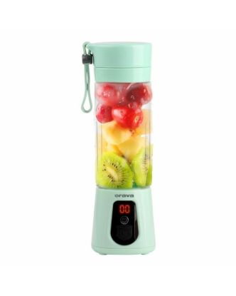 Obrázek Orava RMU- 40 A přenosný smoothie mixér, USB- C, 400 ml, 20000 ot/ min, 4000 mAh (Li- ion), zelený