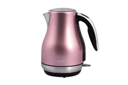 Obrázek Orava VK-3715 Pink rychlovarná konvice, 1850-2200 W, designová, 1.7 l, automatické vypnutí, růžová