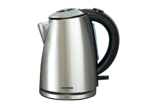 Obrázek Orava VK-3712 rychlovarná konvice, 1600 W, 1.2 l, automatické vypnutí, stříbrná
