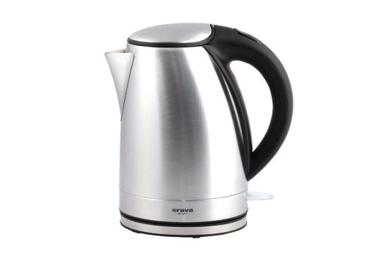 Obrázek Orava VK-3217 S rychlovarná konvice, 2000 W, 1.7 l, automatické vypnutí, stříbrná