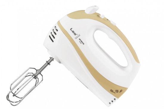 Obrázek Orava SL-109 ruční šlehač, 300 W, pulzní spínač, 75 dB, 5 rychlostí, krémová / bílá