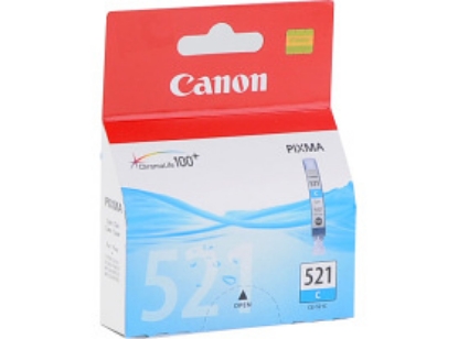 Obrázek Canon CARTRIDGE CLI-521C azurová pro MP-980, PIXMA iP3600,4600,4700, MP5x0, MP6x0, MP9x0, MX8x0 (505 str.)
