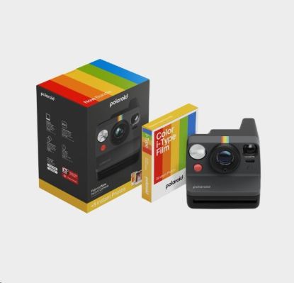 Obrázek Polaroid Now Gen 3 Black bundle with Color Film (8 photos)