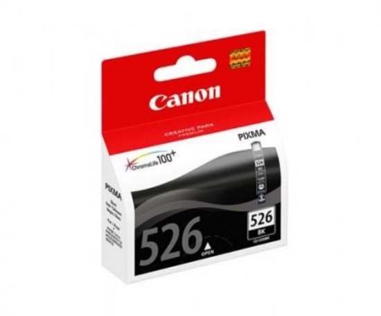 Obrázek Canon CARTRIDGE CLI-526BK černá pro Pixma IP4850, IX6520, IX6550, MG5120, MG5150, MG5170, MG5250,MG6170,MG8120(402 str.)