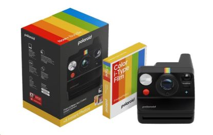 Obrázek Polaroid Now+ Gen 3 Black bundle with Color Film (8 photos)