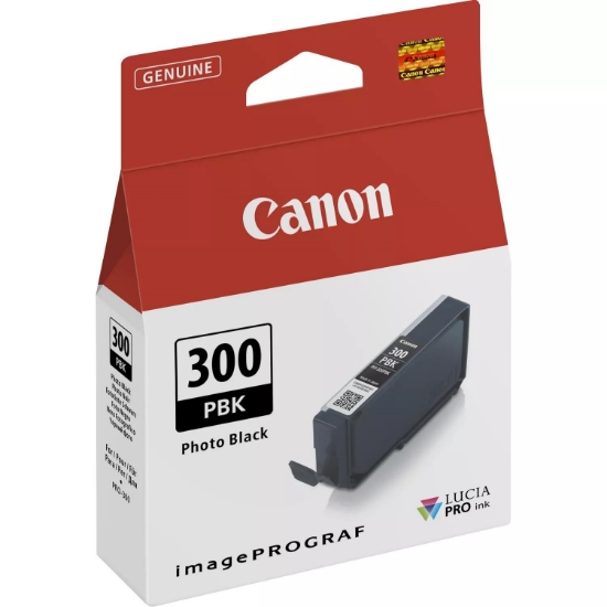 Obrázek Canon CARTRIDGE PFI-300 PBK foto černá pro imagePROGRAF PRO-300