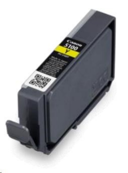 Obrázek Canon CARTRIDGE PFI-5100Y Yellow cartridge pro ImagePROGRAF PRO-310