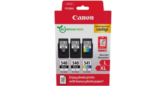 Obrázek Canon CARTRIDGE PG-540Lx2/CL-541XL PVP pro PIXMA MX3x5, 4x5, 5x5, MG2150, 3x50, 4x50, TS515x