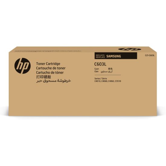 Obrázek HP - Samsung CLT-C603L High Yield Cyan Toner Cartridge (10,000 pages)