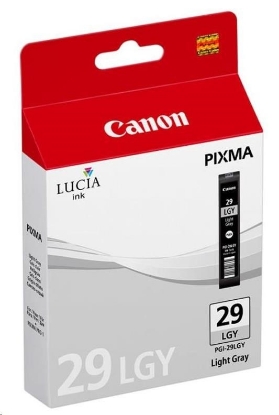 Obrázek Canon CARTRIDGE PGI-29 LGY světle šedá pro PIXMA PRO-1 (1320 str.)