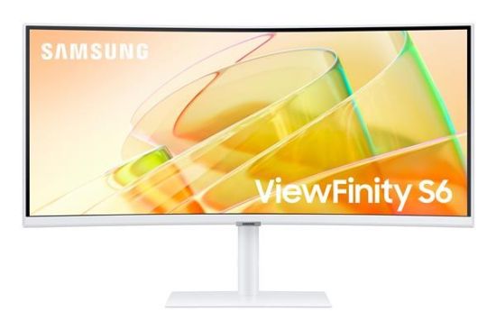 Obrázek SAMSUNG MT LED LCD Monitor 34" ViewFinity LS34C650TAUXEN - prohnutý, VA, 3440 x 1440, 5 ms, 100 Hz, HDMI, DisplayPort