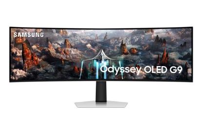 Obrázek SAMSUNG MT LED LCD 49" Odyssey OLED G9(G93SC) LS49CG934SUXEN -prohnutý,OLED,Double QHD, 5120x1440, 0,03ms, 240Hz
