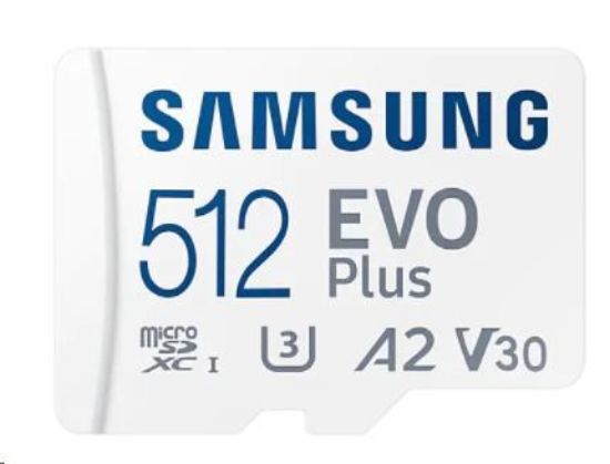 Obrázek Samsung micro SDXC karta 512 GB EVO Plus + SD adaptér