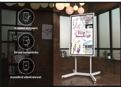 Obrázek SAMSUNG LFD 55" - LH55WMBWBGCXN FLIP PRO panel