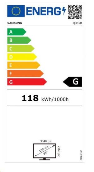 Obrázek SMART Signage LED QH55C 55" LH55QHCEBGCXEN