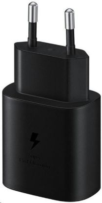 Obrázek Samsung cestovní nabíječka EP-TA800XBE, Quickcharge 25W, kabel USB-C, černá