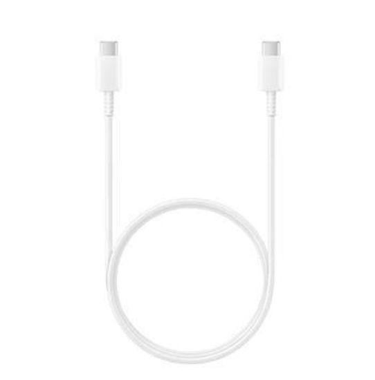 Obrázek Samsung datový kabel EP-DA905BWE, USB-C, 3A, délka 1 m, bílá, (bulk)