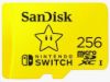 Obrázek SanDisk MicroSDXC karta 256 GB for Nintendo Switch (R: 100/ W: 90 MB/ s, UHS- I, V30, U3, C10, A1) licensed Product…