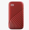 Obrázek SanDisk WD My Passport SSD externí 500 GB , USB- C 3.2 , 1050/ 1000MB/ s R/ W PC & Mac , Red