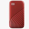 Obrázek SanDisk WD My Passport SSD externí 1 TB , USB- C 3.2 , 1050/ 1000MB/ s R/ W PC & Mac , Red
