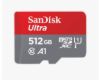 Obrázek SanDisk MicroSDXC karta 512 GB Ultra (100MB/ s, Class 10, Android) + adaptér