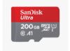 Obrázek SanDisk MicroSDXC karta 200 GB Ultra (120 MB/ s, A1 Class 10 UHS- I, Android) + adaptér