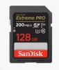 Obrázek SanDisk SDXC karta 128 GB Extreme PRO (200 MB/ s Class 10, UHS- I U3 V30)