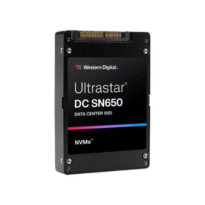 Obrázek WD Enterprise SSD 15.36TB Ultrastar DC SN650, PCIe Gen4, (R:6600, W:2800MB/s), RI-1DW/D BICS5 ISE