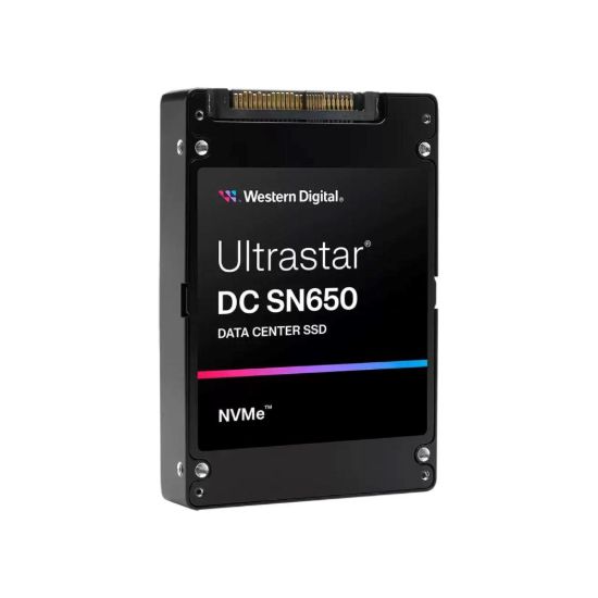 Obrázek WD Enterprise SSD 15.36TB Ultrastar DC SN650, PCIe Gen4, (R:6600, W:2800MB/s), RI-1DW/D BICS5 ISE