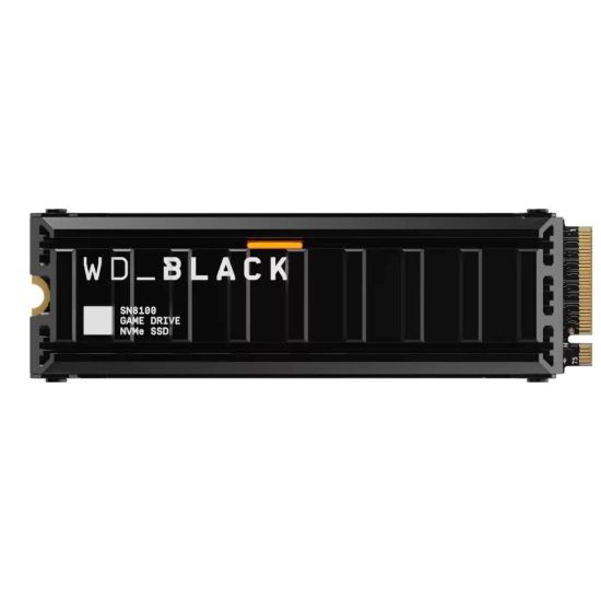 Obrázek WD BLACK SSD NVMe 1TB PCIe SN8100 Powered by SanDisk, Gen5, (R:14900, W:11000MB/s), Chladič