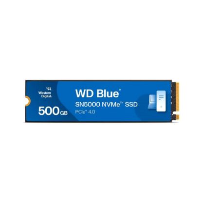 Obrázek WD BLUE SSD NVMe 500GB PCIe SN5100 Powered by SanDisk, Gen4, (R:5000, W:4000MB/s)