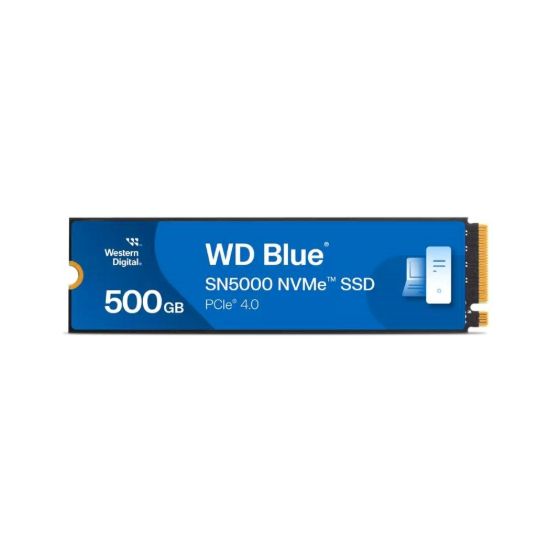 Obrázek WD BLUE SSD NVMe 500GB PCIe SN5100 Powered by SanDisk, Gen4, (R:5000, W:4000MB/s)