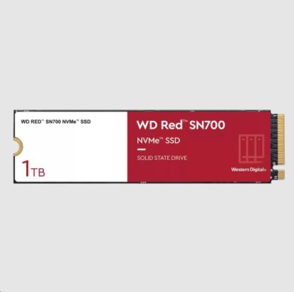 Obrázek WD RED SSD NVMe 1TB PCIe SN700 Powered by SanDisk, Geb3 8GB/s, (R:3430/W:3000 MB/s) TBW 2000