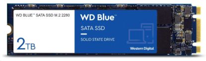 Obrázek WD BLUE SSD 3D NAND WDS200T3B0B 2TB SA510 Powered by SanDisk, M.2 SATA, (R:560, W:530MB/s)
