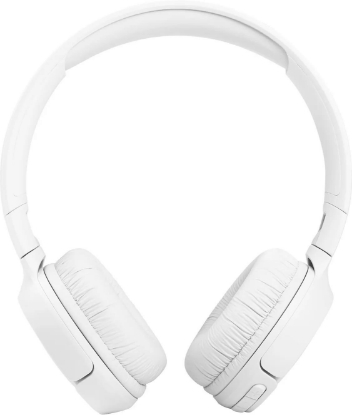 Obrázek JBL Tune 510BT White sluchátka na uši, bezdrátová, Bluetooth 5.0, 32 ohm, výdrž až 40 hod, rychlé nabíjení, bílá