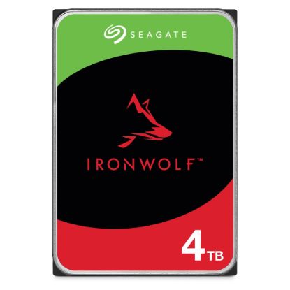 Obrázek SEAGATE HDD 4TB IRONWOLF (NAS), 3.5", SATAIII, 5400 RPM, Cache 256MB