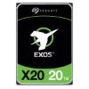 Obrázek SEAGATE HDD 20 TB EXOS X20, 3.5", SATAIII, 512e, 7200 RPM, Cache 256MB