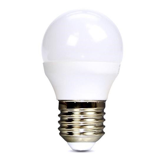 Obrázek Solight LED žárovka, miniglobe, 6W, E27, 3000K, 510lm