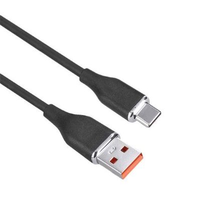 Obrázek Solight USB- C kabel, USB 2.0 A konektor - USB- C 3.1 konektor, silikon, 1m