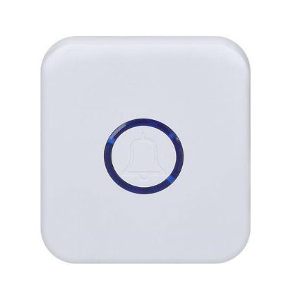 Obrázek Solight bezdrátový zvonek bezbateriový, do zásuvky, 150m, bílý, learning code