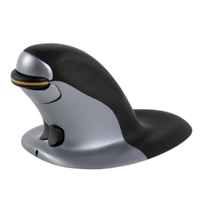 Obrázek Vertikální ergonomická myš Fellowes Penguin, vel.M, bezdrátová
