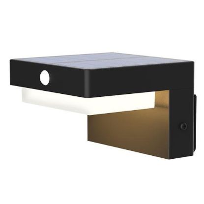 Obrázek Solight LED solární nástěnné osvětlení Palermo, 5W, 400lm, 3000K