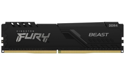 Obrázek KINGSTON DIMM DDR4 8GB 3600MT/s CL17 FURY Beast Černá