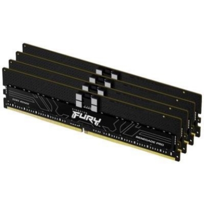 Obrázek KINGSTON DIMM DDR5 128GB (Kit of 4) 6800MT/s CL34 ECC 2Rx8 FURY Renegade Pro XMP