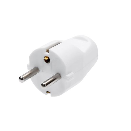 Obrázek Solight zástrčka přímá, IP20, bílá